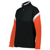 Holloway Women's Black/White/Orange Limitless Jacket