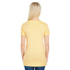Threadfast Women's Butter Pigment Dye Short-Sleeve V-Neck T-Shirt