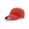 Richardson Red Lifestyle Unstructured Brushed Chino Cap
