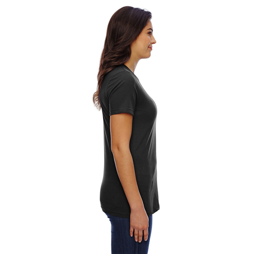 American Apparel Women's Black Classic T-Shirt