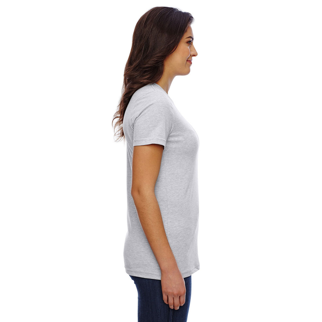 American Apparel Women's Heather Grey Classic T-Shirt
