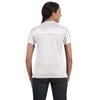 Augusta Sportswear Women's White Junior Fit Replica Football T-Shirt