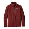 Patagonia Men's Oxide Red Better Sweater Quarter Zip