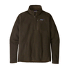 Patagonia Men's Logwood Brown Better Sweater Quarter Zip 2.0