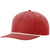 Richardson Red/White Five Panel Classic Rope Cap