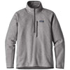 Patagonia Men's Feather Grey Performance Better Sweater Quarter Zip