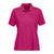 Vansport Women's Berry Pink Omega Solid Mesh Tech Polo