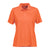 Vansport Women's Orange Omega Solid Mesh Tech Polo