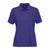 Vansport Women's Purple Omega Solid Mesh Tech Polo