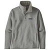 Patagonia Women's Feather Grey Lightweight Better Sweater Marsupial Pullover