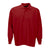 Vantage Men's Sport Red Omega Long Sleeve Solid Mesh Tech Polo