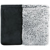 BIC Black Super-soft Plush Blanket