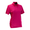 Vantage Women's Berry Pink Omega Ruched Polo