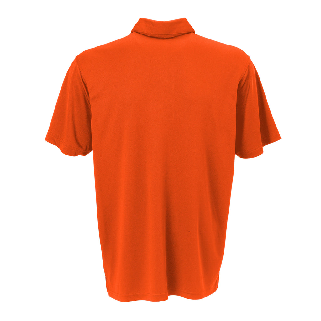 Vantage Men's Orange/Charcoal Two-Tone Polo
