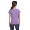 LAT Girl's Lavender Fine Jersey T-Shirt