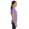 LAT Girl's Lavender Fine Jersey T-Shirt
