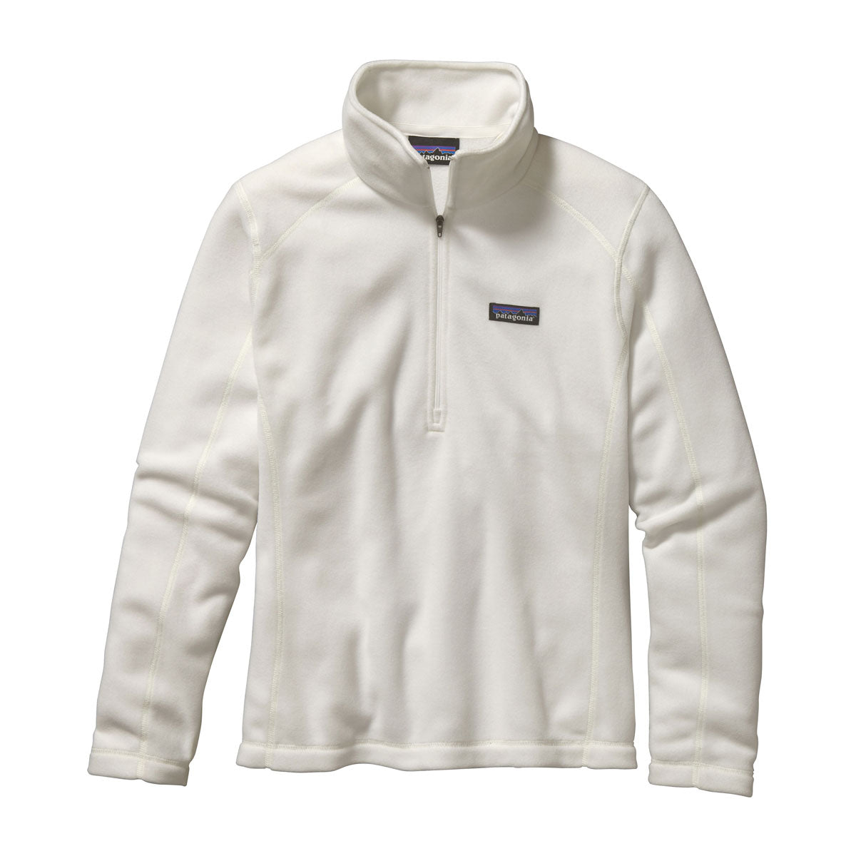 Patagonia Women Birch White Micro D 1/4-Zip | Corporate Logo Patagonia