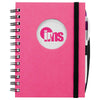 JournalBook Pink Frame Circle Hardcover Notebook