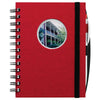 JournalBook Red Frame Circle Hardcover Notebook