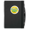 JournalBook Black Frame Circle Large Hardcover Notebook
