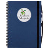 JournalBook Blue Frame Circle Large Hardcover Notebook