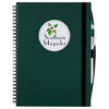 JournalBook Green Frame Circle Large Hardcover Notebook