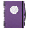 JournalBook Purple Frame Circle Large Hardcover Notebook