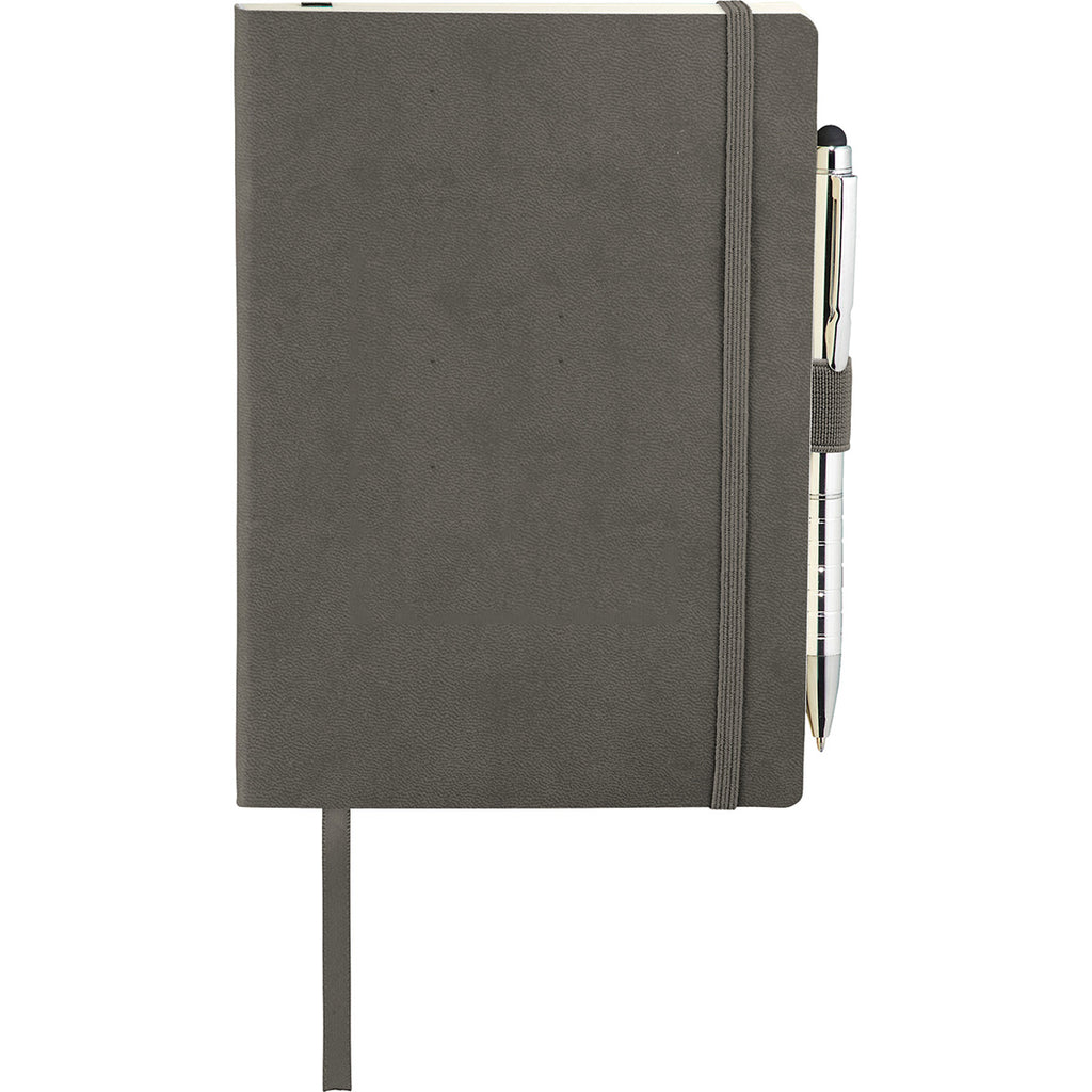 JournalBooks Grey Revello Soft Bound (pen not included)