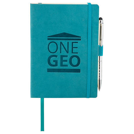 JournalBook Turquoise Revello Soft Bound Notebook