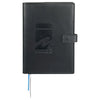 JournalBooks Black Uptown Refillable Leather Notebook
