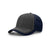 Richardson Navy Sideline Charcoal Front with Contrasting Stitching Cap