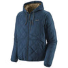 Patagonia Men's Stone Blue Diamond Quilted Bomber Hoody