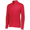 Augusta Sportswear Men's Red Attain Quarter-Zip Pullover