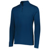 Augusta Sportswear Men's Navy Attain Quarter-Zip Pullover