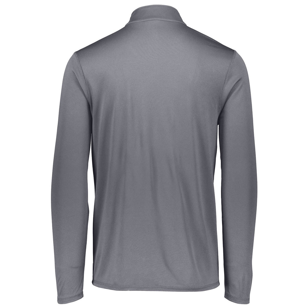 Augusta Sportswear Men's Graphite Attain Quarter-Zip Pullover