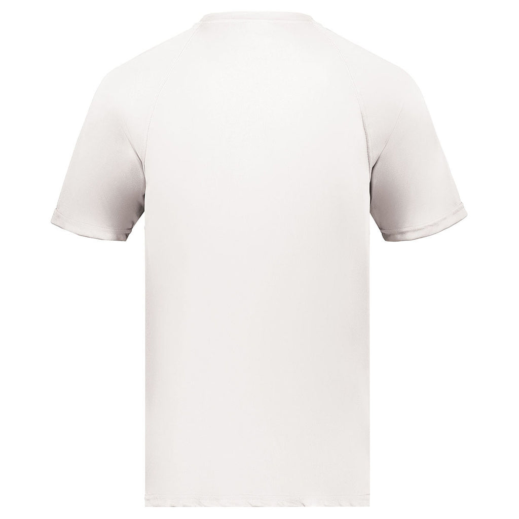 Augusta Sportswear Men's White Attain Wicking Short-Sleeve T-Shirt