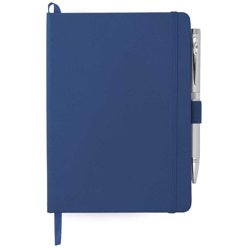 JournalBook Blue 5" x 7" Firenze Hard Bound Notebook (pen sold separately)