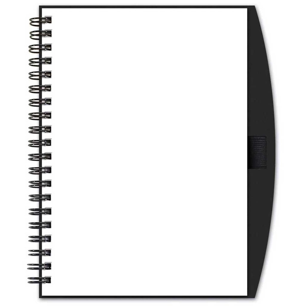 JournalBooks Clear 5" x 7" ClearPort Spiral Notebook