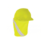 ML Kishigo Lime Hard Hat Nape Protector