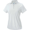 Charles River Women's White Classic Wicking Polo