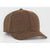 Pacific Headwear Brown Herringbone Poly/Rayon Cap