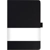 JournalBooks Black Nova Soft Graphic Wrap Bound JournalBook