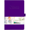 JournalBook Purple Nova Soft Graphic Wrap Bound Notebook