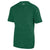 Augusta Sportswear Men's Dark Green Shadow Tonal Heather Short-Sleeve Training T-Shirt