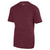 Augusta Sportswear Men's Maroon Shadow Tonal Heather Short-Sleeve Training T-Shirt