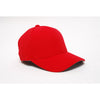 Pacific Headwear Red Adjustable M2 Performance Cap