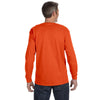 Jerzees Men's Burnt Orange 5.6 Oz Dri-Power Active Long-Sleeve T-Shirt