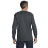 Jerzees Men's Charcoal Grey 5.6 Oz Dri-Power Active Long-Sleeve T-Shirt