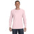 Jerzees Men's Classic Pink 5.6 Oz Dri-Power Active Long-Sleeve T-Shirt
