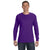 Jerzees Men's Deep Purple 5.6 Oz Dri-Power Active Long-Sleeve T-Shirt